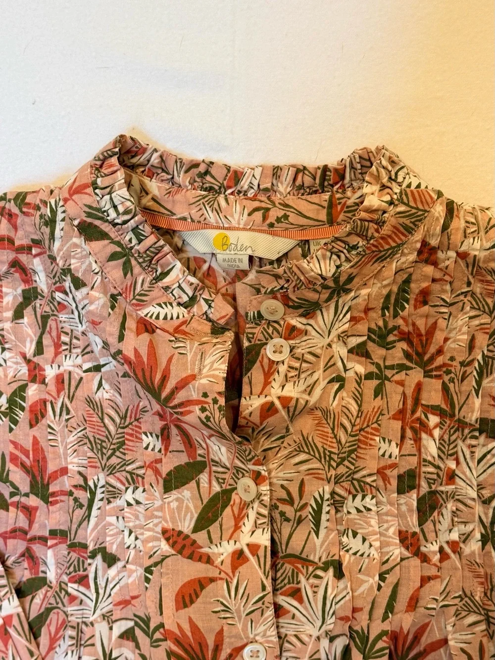 Boden Miranda Floral Blouse US 6
